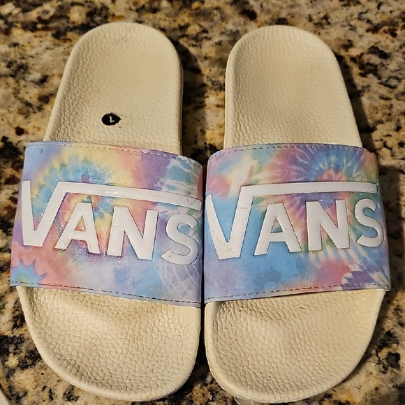 Vans Shoes - Vans Tie-Dye Slide Sandals Womans 7